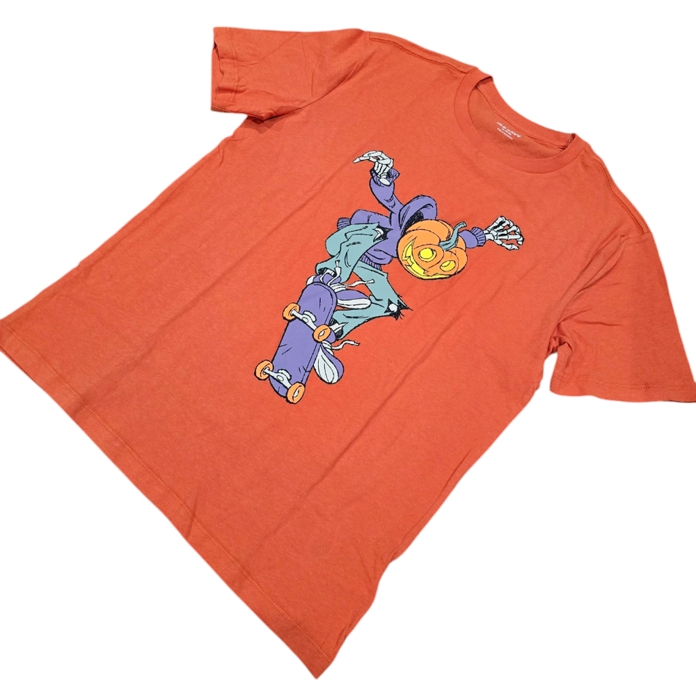 NWT Old Navy Halloween Pumpkin Long Sleeve, L(10/12)